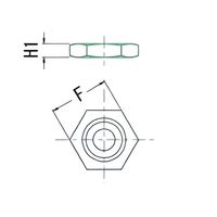 小西製作所 ロックナット LN LN-10 1個（直送品）