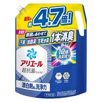 P＆G　アリエール　除菌プラス　超抗菌　洗濯用洗剤　超特大　815g　15袋 たのめーる】P&G アリエール ジェル 除菌プラス つめかえ用 超