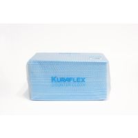 カウンタークロス 小判 厚手 約30cm×60cm レーヨン・ポリエステル ブルー 1セット（1パック（80枚入）×5）オザックス