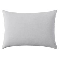 無印良品 洗いざらしまくらカバー43×63cm用 ダークグレー