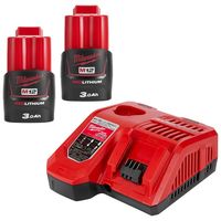 ミルウォーキーエレクトリックツール ミルウォーキー M12 (2) 3.0Ah FCスタートキット M12-18 NRG-302 JP 1台（直送品）