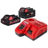 ミルウォーキーエレクトリックツール ミルウォーキー M18 HO3.0Ah & 5.0Ah スタートキット HNRG-532 JP 1台（直送品）