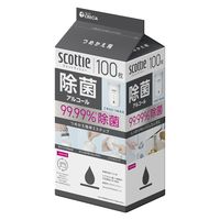日本製紙クレシア スコッティウエットティシュー詰替用 130枚×20P 日本製紙クレシア スコッティ ウェットティシュー つめかえ用