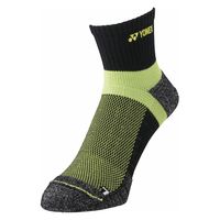 YONEX(ヨネックス) テニス 靴下 メンズアンクルソックス ブラック 19232 1セット（2足）（直送品）
