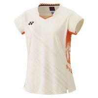 新品✨ ① YONEX ゲームシャツ／ウェア／ユニ О／ホワイト／数量限定 ヨネックス / YONEX】ユニ ゲームシャツ ホワイト テニス