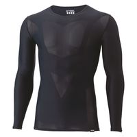 YONEX(ヨネックス) トレーニング ウエア トップス ユニVネック長袖シャツ S ブラック STBA1023 1枚（直送品）