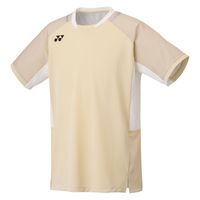YONEX(ヨネックス) テニス ウエア トップス メンズゲームシャツ S アイスベージュ 10633 1枚（直送品）