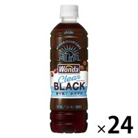 アサヒ飲料 Wonda ワンダ クリアブラック 500ml 1箱（24本入）