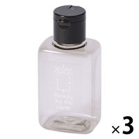 【LOHACO・アスクル限定】詰め替えボトル 50ml VOYAGE50 3個　PET 詰替ボトル　オリジナル オリジナル