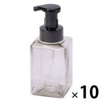 【LOHACO・アスクル限定】詰め替えボトル 泡 400ml PF400 10個　PET 詰替ボトル　オリジナル オリジナル