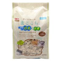 ハーモニー 小動物用 ハムスター 柔ごこち。ピュアブラウン 国産 400g 1袋 ジェックス