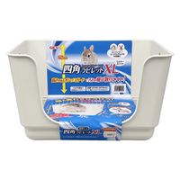 四角 ラビレット XL 小動物用 うさぎ 消臭セット ミルキー