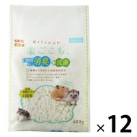 ハーモニー 小動物用 ハムスター 柔ごこち。 国産 400g 1セット（1袋×12）ジェックス