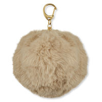 【防犯用品】アスカ プリンセス防犯ブザー　ポンポン　ベージュ GE084BE 1個