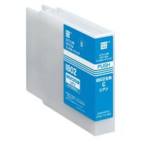 エコリカ エプソン（EPSON）用 リサイクルインク ECI-EIB02B-C シアン 大容量 IB02CB対応 1個