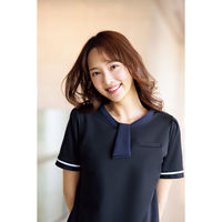 フォーク 女性用 ポロシャツ FB71495-ネイビー9 FB71495-7-9 1枚（直送品）