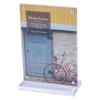 ナカバヤシ アクリルマグネットスタンドフォトフレーム Lタテ F-AC-104-L 1枚