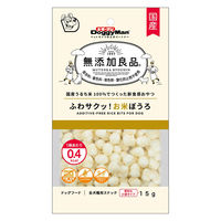 ドギーマン 無添加良品 ふわサクッ！お米ぼうろ 国産 15g 1袋 ドギーマンハヤシ 犬用 おやつ