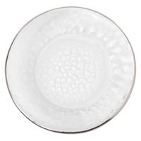 ガラスミニプレート シルバー LAKOLE/ラコレ