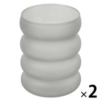 ポコポコグラス グレー 1セット（1個×2） LAKOLE/ラコレ