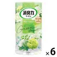 トイレの消臭力 グリーンブーケ 400mL 1セット（1個×6） エステー 消臭 芳香剤