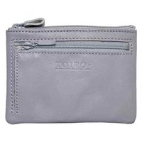 TTC トイロプラス 小銭入れ 2ファスナー グレー 587736 1個（直送品）