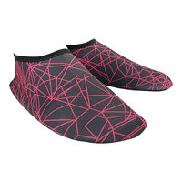 ヤマショウ マリンシューズ 水陸両用 ワークシューズ インソール入り ピンク 24cm YSS-204PK 1足（直送品）