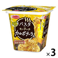パスタｄｅモッチッチ　カルボナーラ風 1セット（1個×3） エースコック