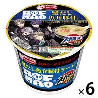 スーパーカップ1．5倍×ＲＯＦーＭＡＯ　蟹だし魚介豚骨ラーメン 1セット（1個×6） エースコック