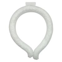 【熱中症対策】K.K物産 アイスネックリング ネッククーラー ホワイト Mサイズ KLー01 M（WH） 1個