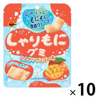 グミ 小袋 しゃりもにグミ ひんやりマンゴー味 57g 10袋 ブルボン