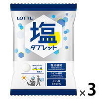 暑さ対策 塩分チャージ 業務用　塩タブレット＜レモン＞　48g 1セット（1個×3）