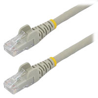 Startech.com カテゴリー6 LANケーブル ー 3m／グレー／低煙ゼロハロゲン対応 N6LPATCH3MGR 1本