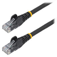Startech.com カテゴリー6 LANケーブル ー 3m／ブラック／低煙ゼロハロゲン対応 N6LPATCH3MBK 1本