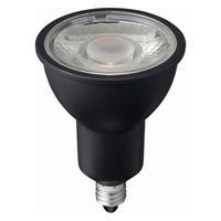 ヤザワコーポレーション ハロゲン形LED広角調光ブラック LDR7LWE11D2BK 1個