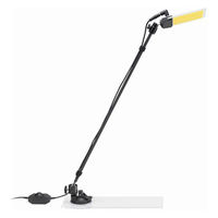 ヤザワコーポレーション どこでもライト 吸盤ポール500黒 DL01 1台