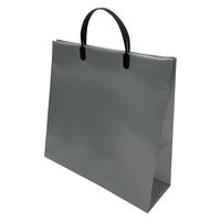 マツシロ 無地ビニールバッグM シルバー 10枚セット 62BMS 1包（直送品）