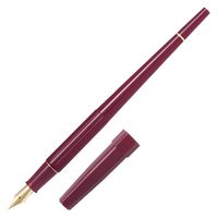 パイロット 万年筆 デスクペン 金色仕様 レッド軸 極細字（EF） P-DPP-1S-REF 1本