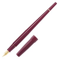 パイロット 万年筆 デスクペン 金色仕様 レッド軸 中字（M） P-DPP-1S-RM 1本