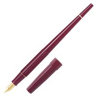 パイロット 万年筆 デスクペン 金色仕様 レッド軸 細字（F） P-DPP-1S-RF 1本