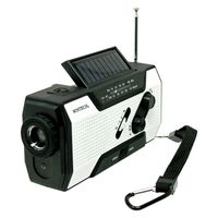 廣華物産 防滴手回し充電ラジオライト KDR-201WP 1台