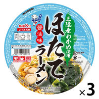 ほたてラーメンカップ 133g 1セット（1個×3） だい久製麺