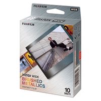 富士フイルム チェキ wideフィルム BRUSHED METALLICS INSTAX WIDE B-METAL WW1 1パック