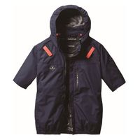 AC2086 ハイバック BURTLE バートルストームブラック3XL