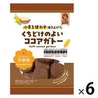 洋菓子 ケーキ 小麦を使わず焼き上げたくちどけのよいココアガトー 60g 1セット（1袋×6） クリート