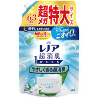 レノア 超消臭1WEEK 超消臭 フレッシュソープ 詰め替え 超メガ特大 2060mL 1個 柔軟剤 P＆G【旧品】