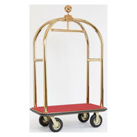 エルブレイン バードケイジワゴン ホテルカート ワゴン ゴールド LB24009 1台（直送品）
