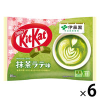 キットカット 伊藤園 抹茶ラテ味 10枚入 6袋 ネスレ日本 チョコレート菓子 個包装 お配り