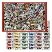 ホルベインとヒグチユウコ、コラボ１０８色透明水彩絵の具です。 ヒグチユウコ 透明水彩絵具 5ml XW442 108色 全色セット