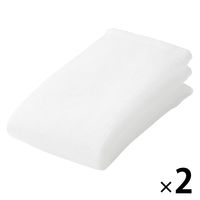 無印良品 ナイロンボディタオル 約２５×９０ｃｍ 1セット（1枚×2） 良品計画